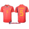 Virallinen Fanipaita Espanja Sergio Busquets 5 Kotipelipaita MM-Kisat 2022 - Miesten